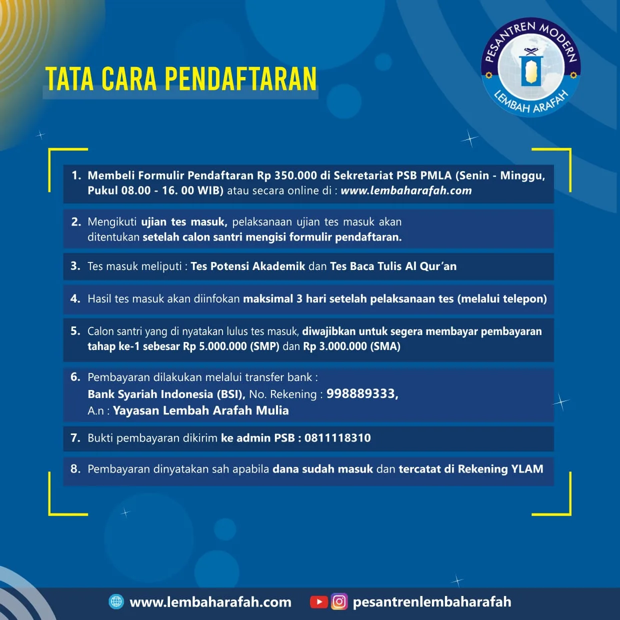 Tata Cara Daftar